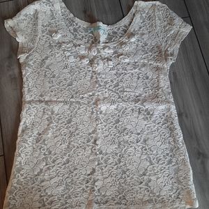 Maurices Dress Lacey Top